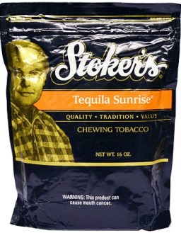 Stokers Tequila Sunrise Chewing Tobacco made in USA, 2 x 450 g, 900 g total. Free shipping!